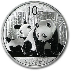 Chinese Silver Panda Coin